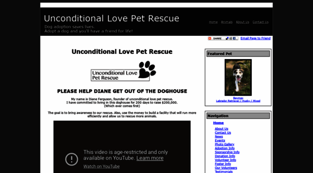 unconditionallovepetrescue.org