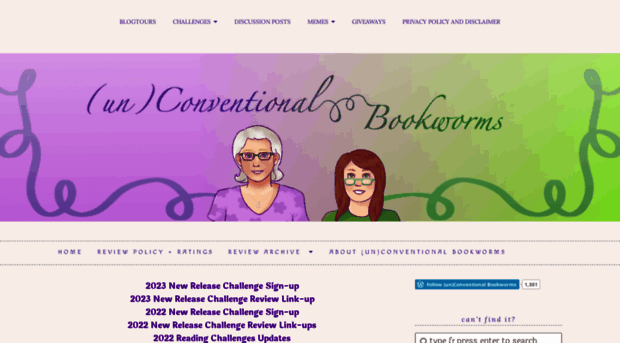 unconventionalbookworms.com