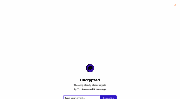 uncrypted.substack.com