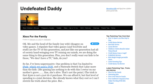 undefeateddaddy.com