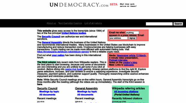 undemocracy.com