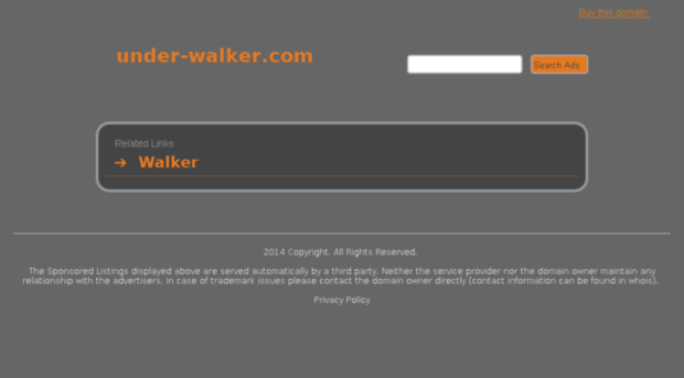 under-walker.com