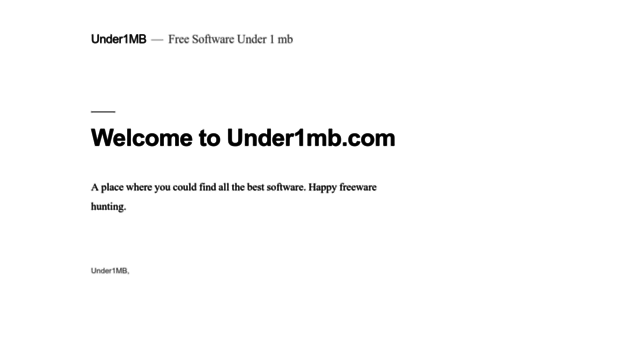 under1mb.com