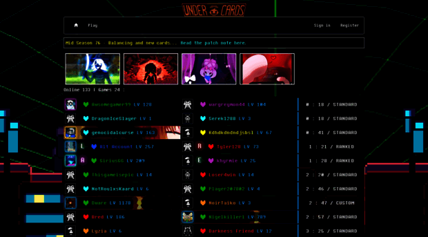 undercards.net