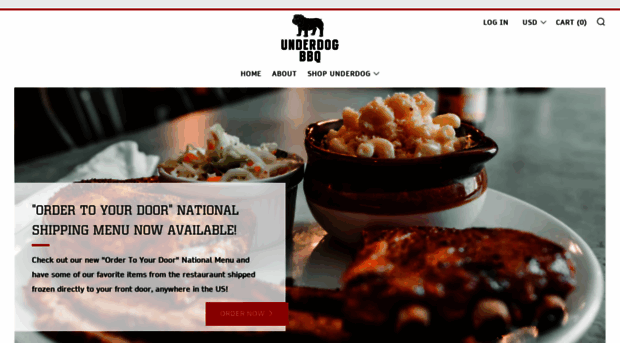 underdogbarbeque.com