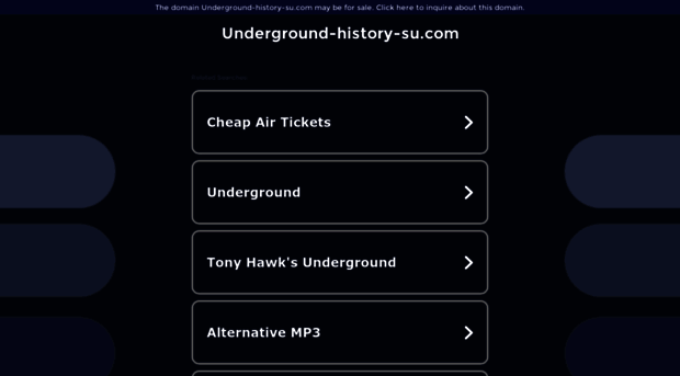 underground-history-su.com