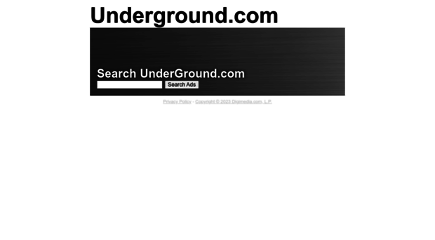 underground.com
