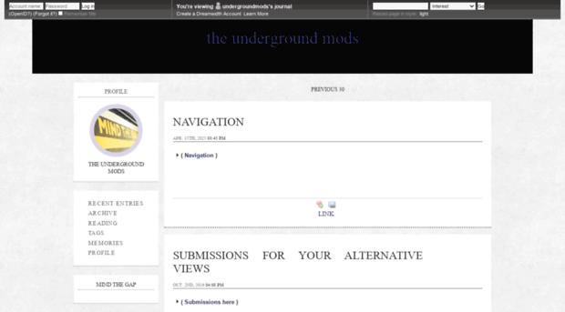 undergroundmods.dreamwidth.org
