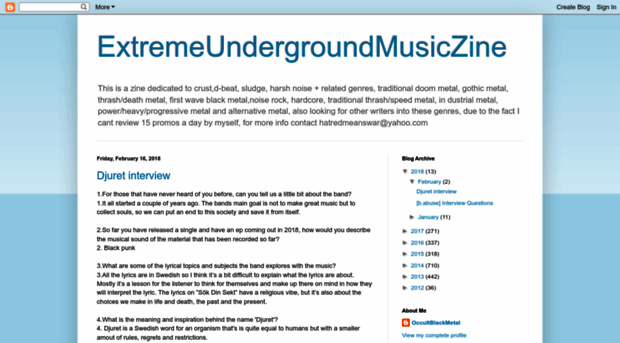 undergroundmusickzine.blogspot.com