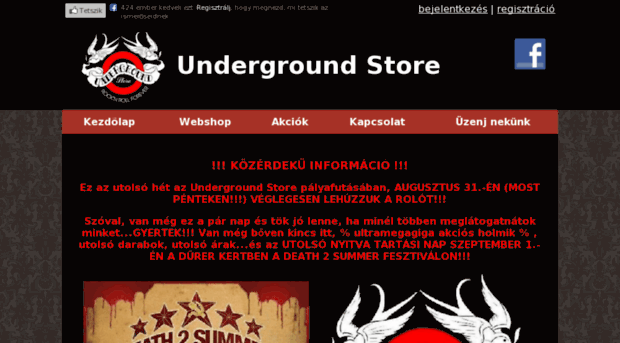 undergroundstore.hu