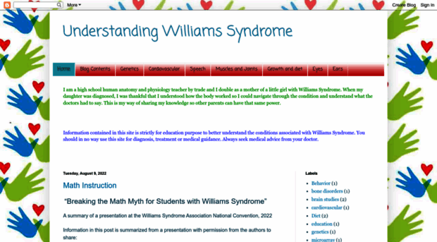 understandingwilliamssyndrome.blogspot.com