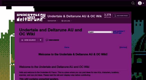 undertaledeltaruneauoc.miraheze.org