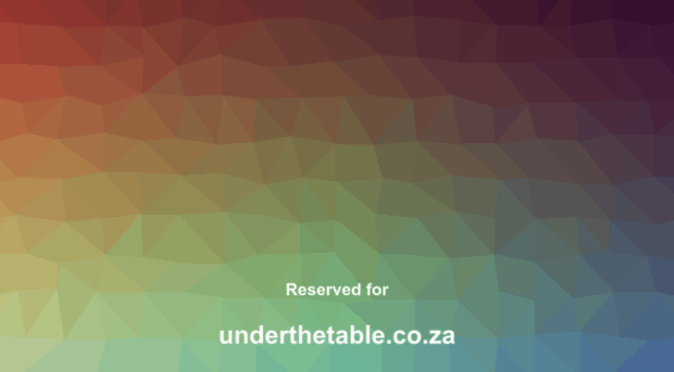 underthetable.co.za