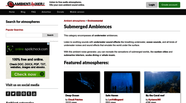 underwater.ambient-mixer.com