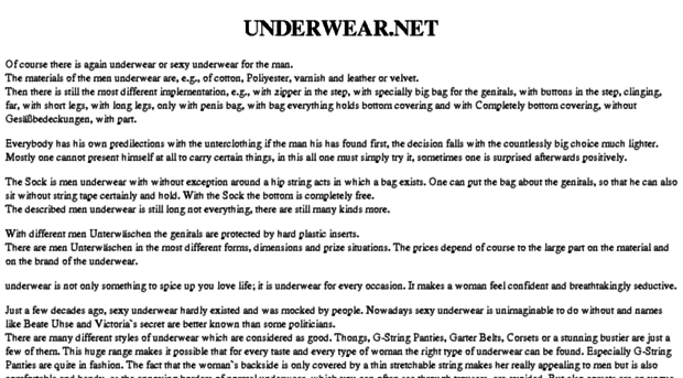 underwear.net