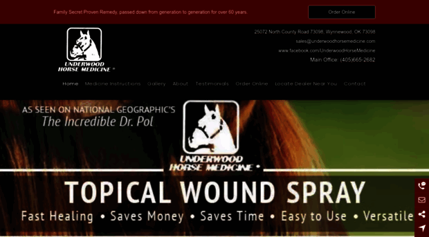 underwoodhorsemedicine.com