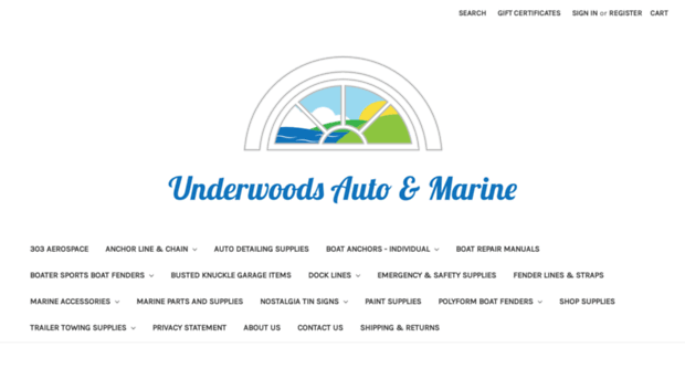 underwoodsautoandmarine.com