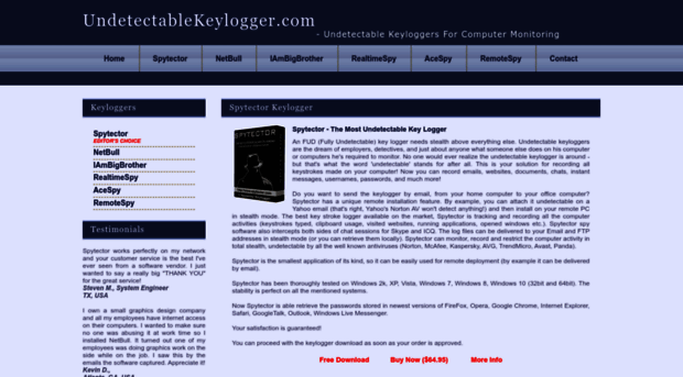 undetectablekeylogger.com