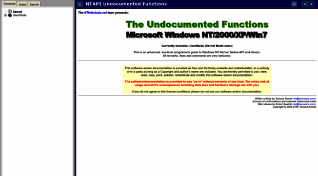 undocumented.ntinternals.net