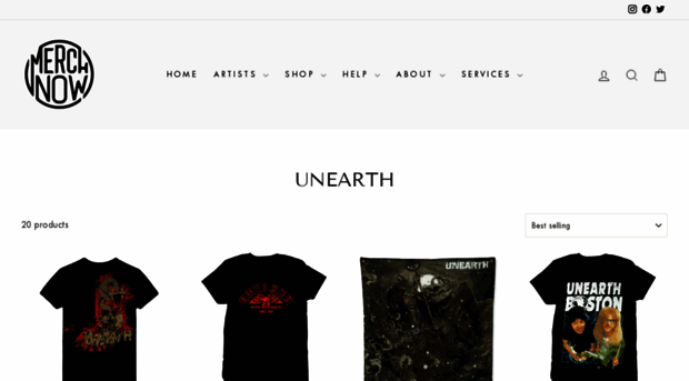 unearth.merchnow.com