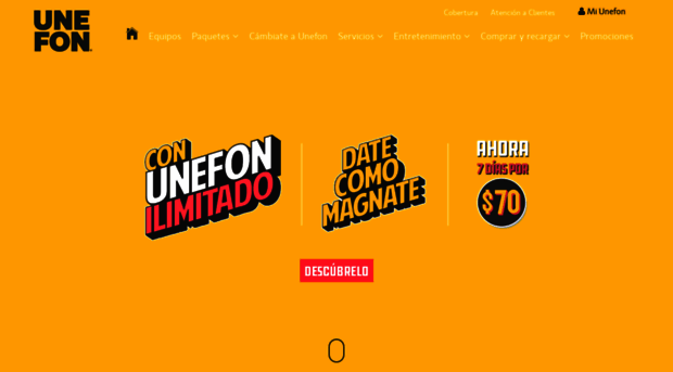 unefon.com