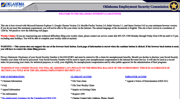 unemployment.state.ok.us