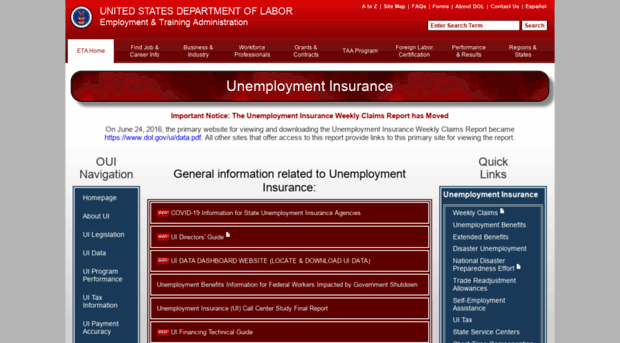 unemploymentinsurance.doleta.gov