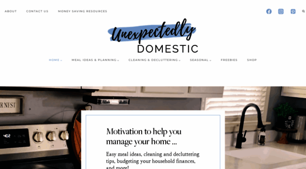 unexpectedlydomestic.com