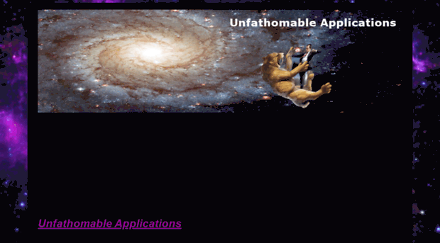 unfathomableapplications.com