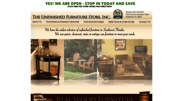 unfinishedfurnitureinc.com