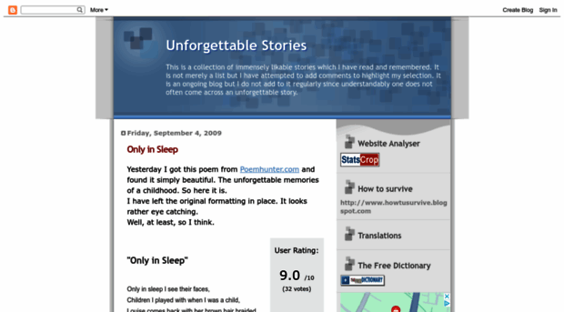 unforgettable-stories.blogspot.ie