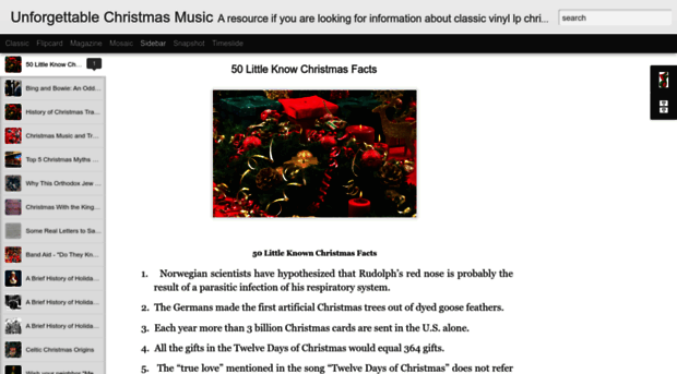 unforgettablechristmasmusic.blogspot.com