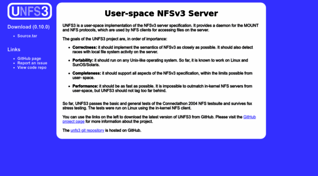 unfs3.sourceforge.net