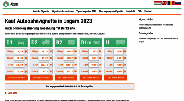 ungarn-vignette.eu