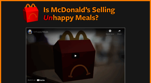 unhappymeals.com