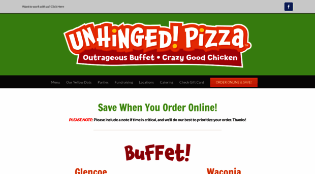 unhingedpizza.com