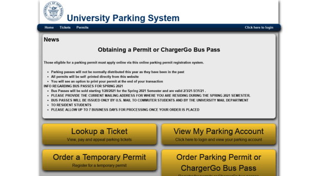 unhparking.newhaven.edu