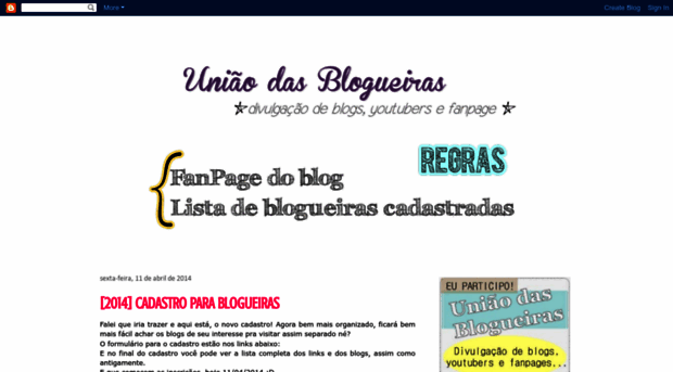 uniaodasblogueiras.blogspot.com.br