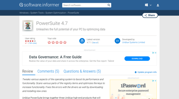 uniblue-powersuite.software.informer.com