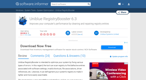 uniblue-registrybooster.software.informer.com