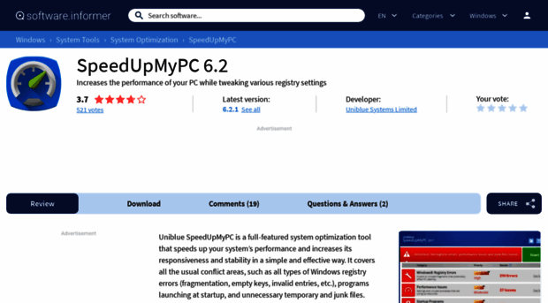 uniblue-speedupmypc.software.informer.com