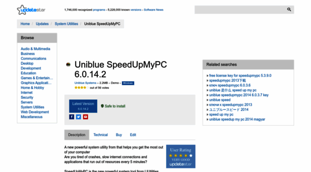 uniblue-speedupmypc.updatestar.com