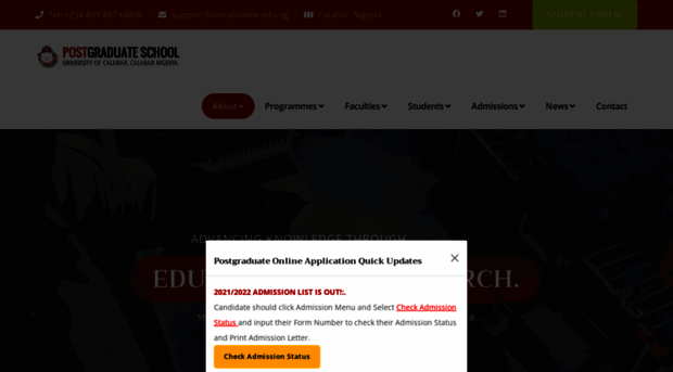 unicalonline.edu.ng