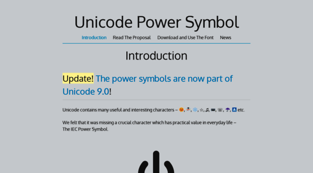 unicodepowersymbol.com