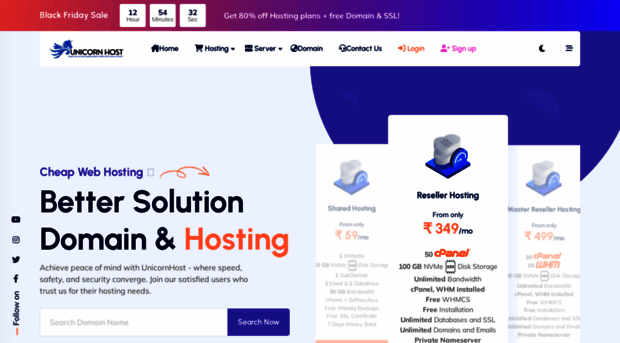 unicornhost.in