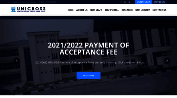unicross.edu.ng