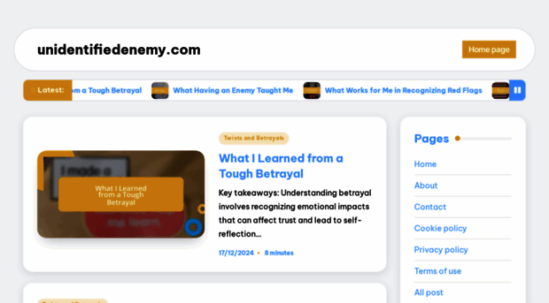 unidentifiedenemy.com