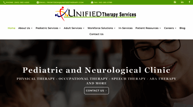 unifiedtherapyservices.com