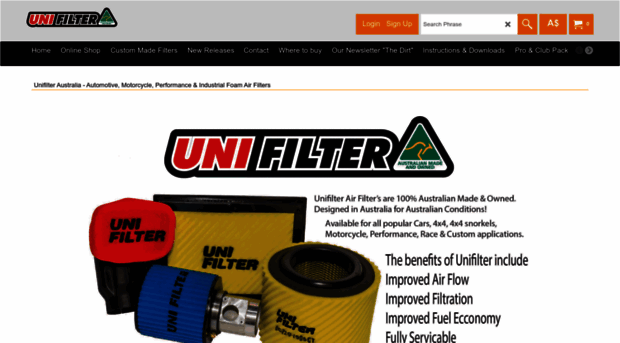 unifilter.com.au