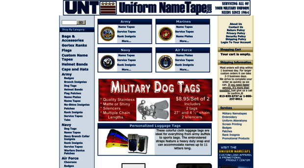 uniformnametape.com